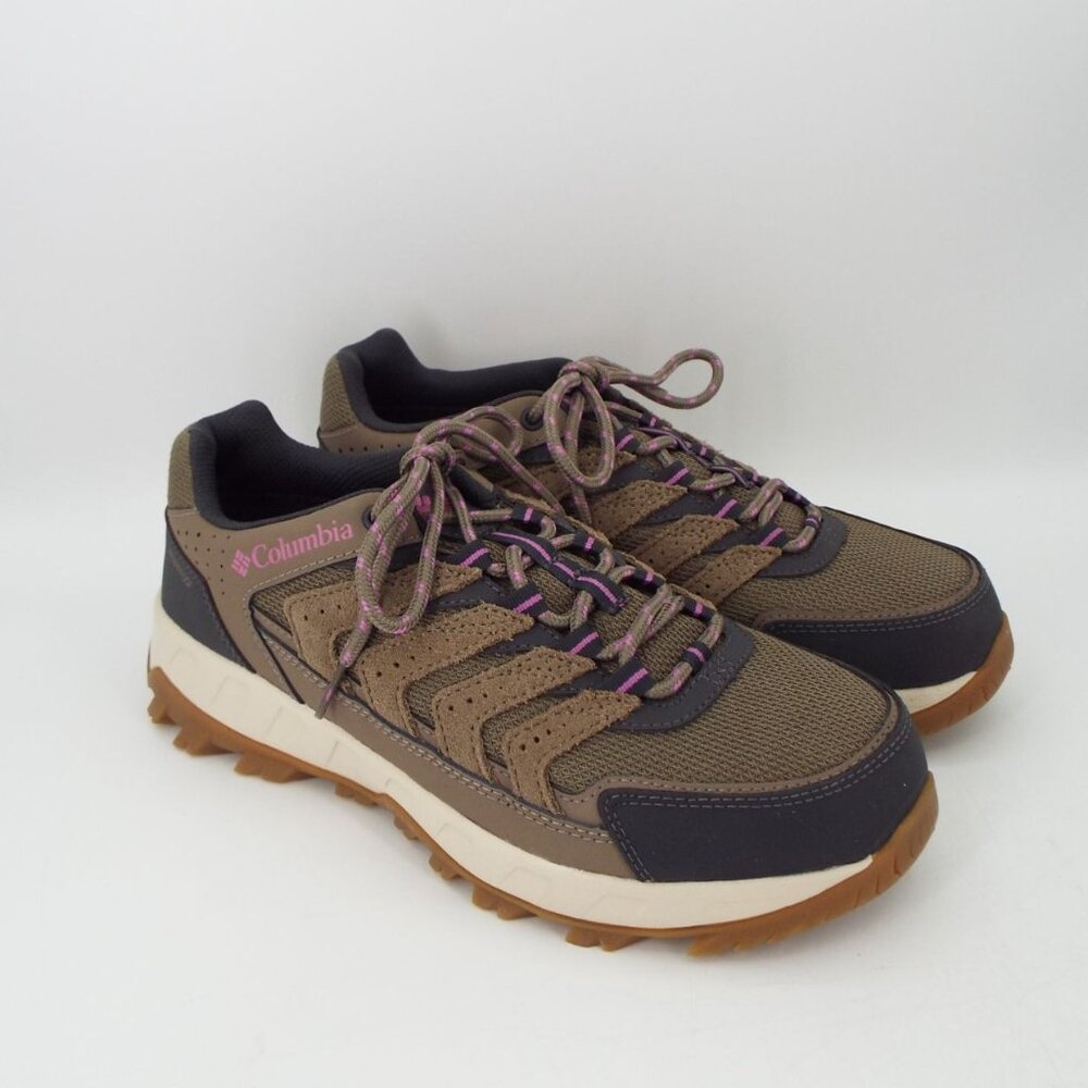 Columbia Women's Strata Trail Low Waterproof Hiking Shoes Size 10 NWOT